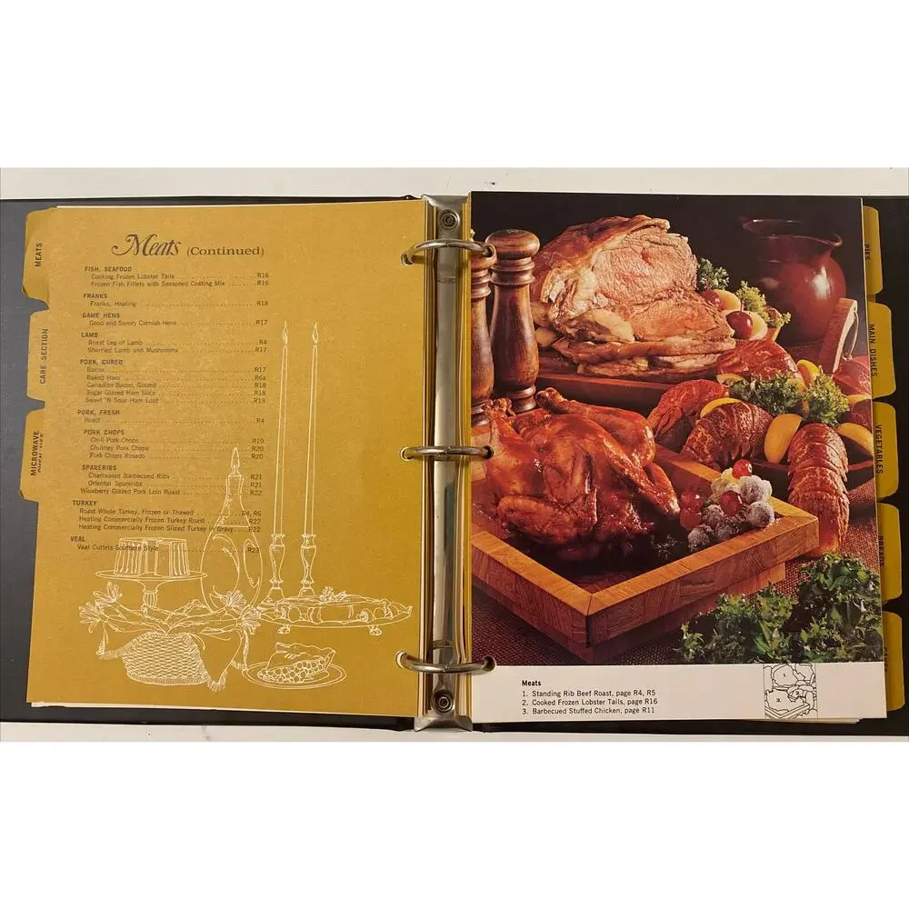 GE Microwave Oven Cookbook Vintage‎ 1980's Pub. No. 49-4002 Part No. 725A465P18